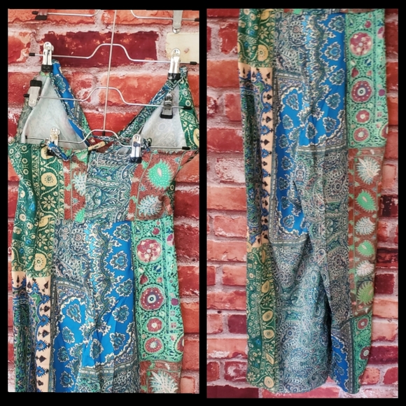 Boho Paisley Cami Jumpsuit S, M, L NWOT - Picture 5 of 7